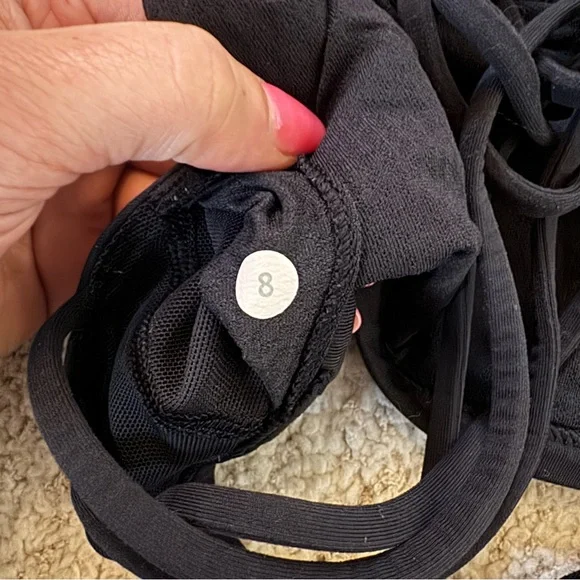Lululemon Black Free To Be Wild Bra - Picture 3 of 3